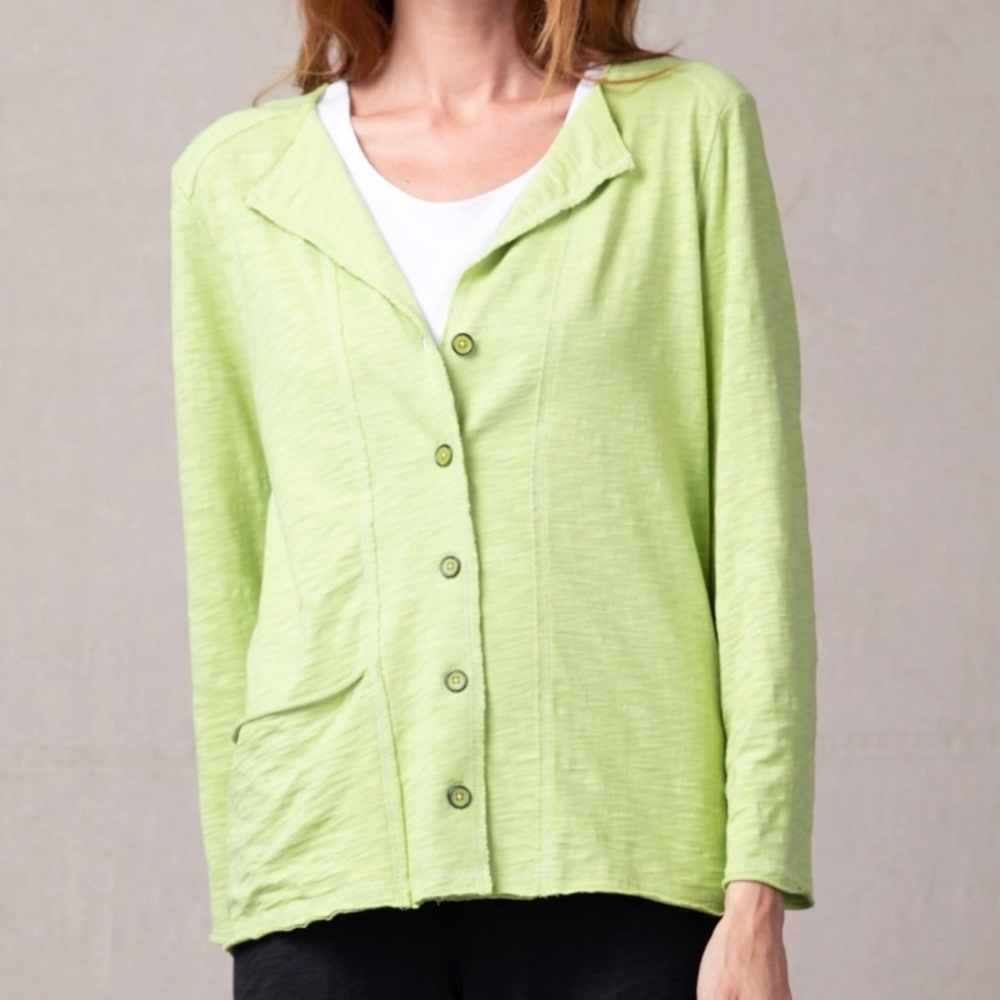 New Habitat rolled edge cardigan